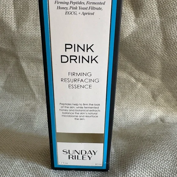 Sunday Riley Pink Drink Essence with Blue Accents - Picture 2 of 2